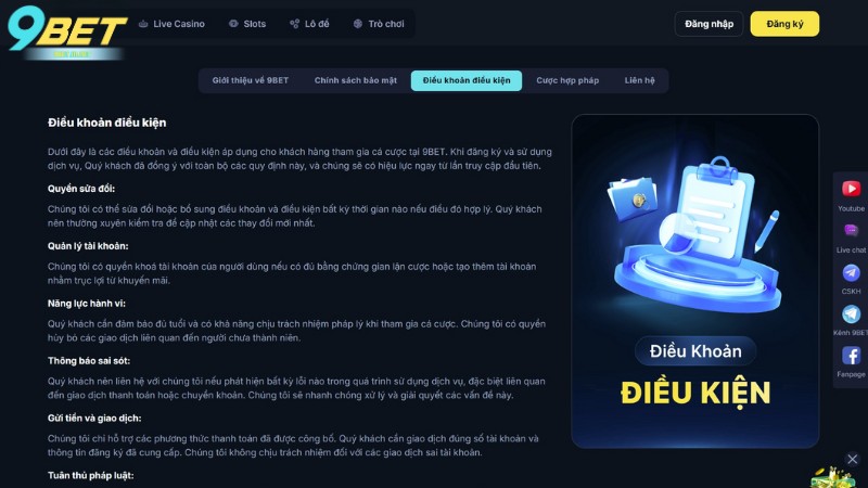 Một số lưu ý để tránh đăng ký 9Bet bị lỗi cho người mới