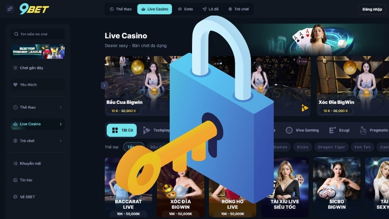 Người chơi cần làm khi tài khoản 9BET bị khoá